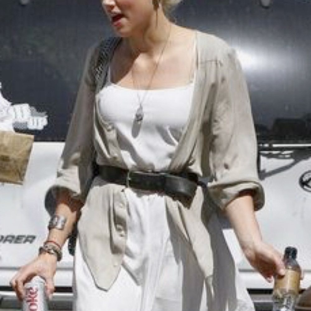 Kain Kai Taupe Button Up Blouse